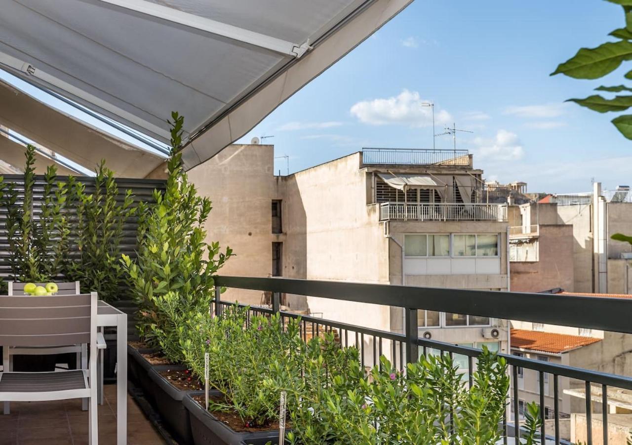Apartmán Syntagma Modern New Flat, Large Balcony With View Atény Exteriér fotografie
