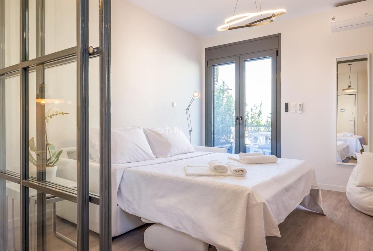 Apartmán Syntagma Modern New Flat, Large Balcony With View Atény Exteriér fotografie